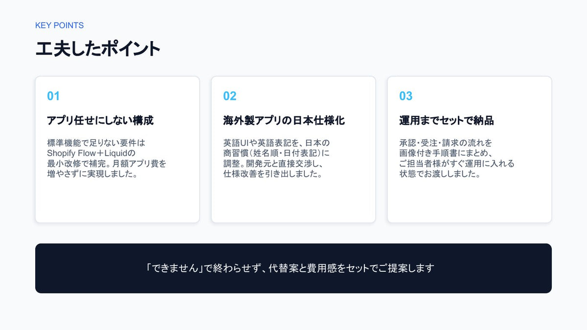 B2B卸売ECサイト構築